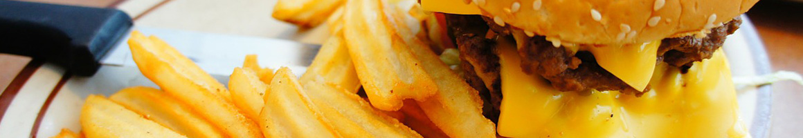 Eating American (Traditional) Barbeque Burger Hot Dog at Ruben's Restaurant restaurant in Danville, VA.